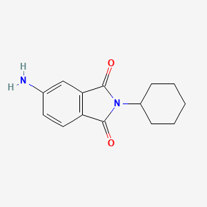 5-Amino-2-cyclohexylisoindole-1,3-dione
