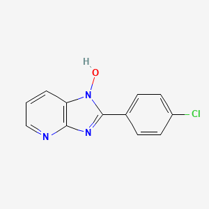 2-(4-chlorophenyl)-1H-imidazo[4,5-b]pyridin-1-ol