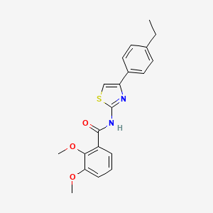N-[4-(4-ethylphenyl)-1,3-thiazol-2-yl]-2,3-dimethoxybenzamide