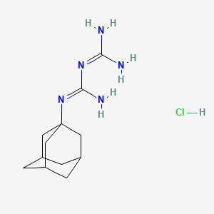 2-(1-Adamantyl)-1-(diaminomethylidene)guanidine;hydrochloride