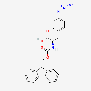 molecular formula C24H20N4O4 B2726557 Fmoc-D-4-azidophe CAS No. 1391586-30-3