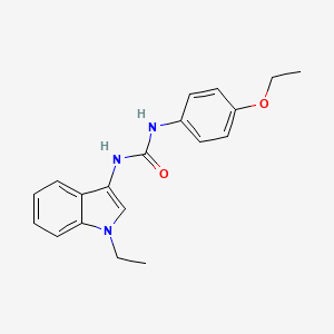 1-(4-ethoxyphenyl)-3-(1-ethyl-1H-indol-3-yl)urea