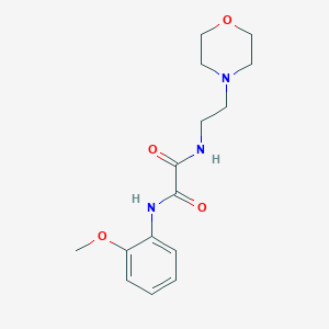 N1-(2-methoxyphenyl)-N2-(2-morpholinoethyl)oxalamide