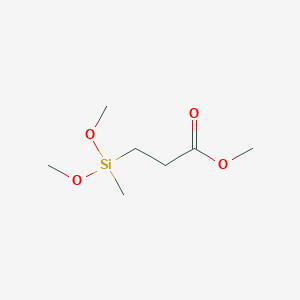 molecular formula C7H16O4Si B2726718 2-Carbomethoxyethyldimethoxymethylsilane CAS No. 76301-03-6