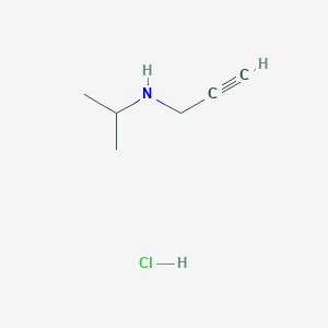 (Prop-2-yn-1-yl)(propan-2-yl)amine hydrochloride