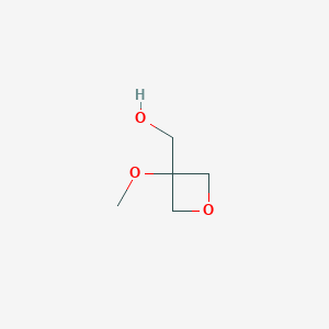 molecular formula C5H10O3 B2726782 (3-Methoxyoxetan-3-yl)methanol CAS No. 1620017-02-8