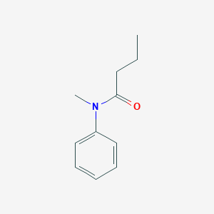 molecular formula C11H15NO B027268 N-methyl-N-phenylbutanamide CAS No. 42883-79-4