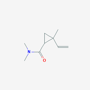 Cyclopropanecarboxamide, 2-ethenyl-N,N,2-trimethyl-(9CI)