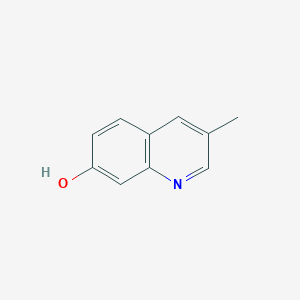 molecular formula C10H9NO B2727012 3-Methylquinolin-7-ol CAS No. 851985-87-0