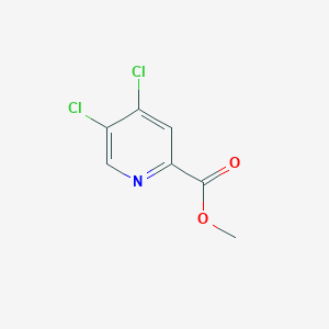 molecular formula C7H5Cl2NO2 B2727105 Methyl 4,5-dichloropicolinate CAS No. 1256834-28-2
