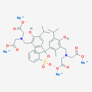molecular formula C37H40N2Na4O13S B027272 Methylthymol Blue sodium salt CAS No. 108722-19-6