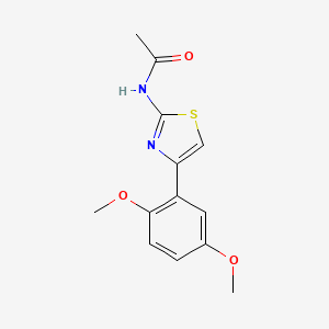 N-(4-(2,5-dimethoxyphenyl)thiazol-2-yl)acetamide