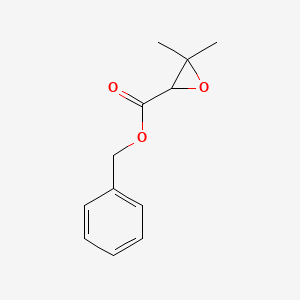 molecular formula C12H14O3 B2727381 Benzyl 3,3-dimethyloxirane-2-carboxylate CAS No. 194613-70-2