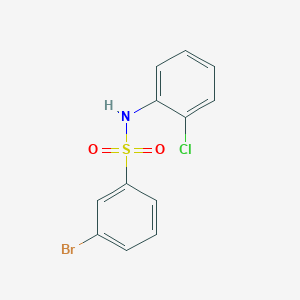 3-bromo-N-(2-chlorophenyl)benzenesulfonamide