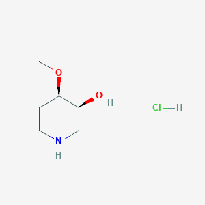 cis-4-methoxypiperidin-3-ol HCl