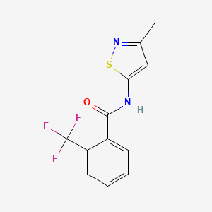 N-(3-methylisothiazol-5-yl)-2-(trifluoromethyl)benzamide