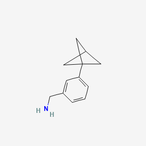 (3-(Bicyclo[1.1.1]pentan-1-yl)phenyl)methanamine