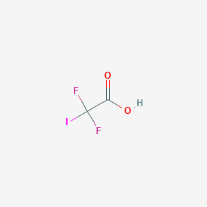 molecular formula C2HF2IO2 B2727788 Iododifluoroacetic acid CAS No. 1032021-83-2