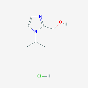 [1-(propan-2-yl)-1H-imidazol-2-yl]methanol hydrochloride