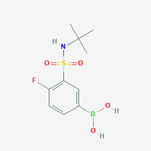 3-(tert-Butylsulfamoyl)-4-fluorophenylboronic acid