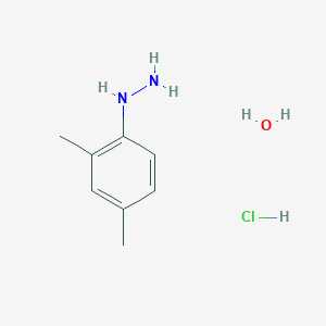 molecular formula C8H15ClN2O B2727883 2,4-DimethylphenylhydrazineHClsalt-D27978 CAS No. 123333-93-7; 60480-83-3