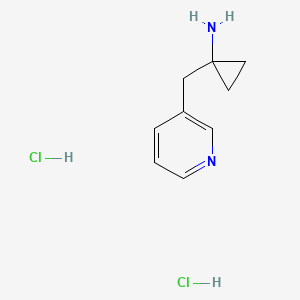 1-(Pyridin-3-ylmethyl)cyclopropanamine dihydrochloride