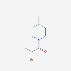 B2728125 1-(2-Bromopropanoyl)-4-methylpiperidine CAS No. 131580-55-7