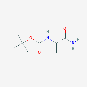 B2728264 tert-Butyl (1-amino-1-oxopropan-2-yl)carbamate CAS No. 81587-17-9; 85642-13-3