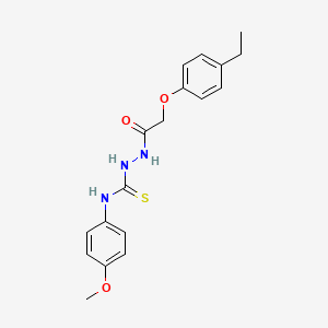 1-(2-(4-Ethylphenoxy)acetyl)-4-(4-methoxyphenyl)thiosemicarbazide