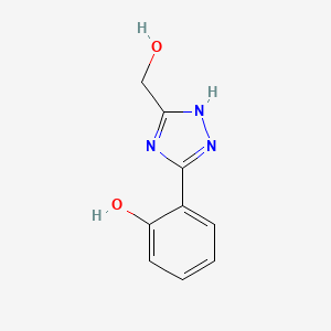 2-(3-(hydroxymethyl)-1H-1,2,4-triazol-5-yl)phenol