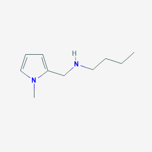 molecular formula C10H18N2 B2728496 Butyl[(1-methyl-1H-pyrrol-2-yl)methyl]amine CAS No. 142920-56-7