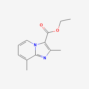 Ethyl 2,8-dimethylimidazo[1,2-a]pyridine-3-carboxylate