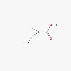 B2728724 2-Ethylcyclopropane-1-carboxylic acid CAS No. 68850-10-2
