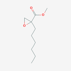 molecular formula C10H18O3 B2728830 Methyl 2-hexyloxirane-2-carboxylate CAS No. 92708-68-4