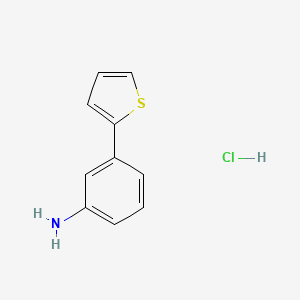 3-(Thiophen-2-yl)aniline hydrochloride