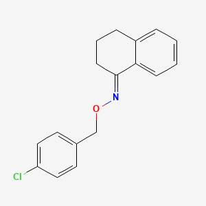 3,4-dihydro-1(2H)-naphthalenone O-(4-chlorobenzyl)oxime