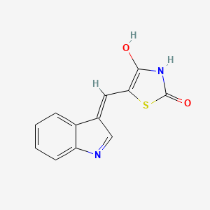 (Z)-5-((1H-indol-3-yl)methylene)thiazolidine-2,4-dione