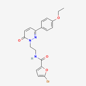 5-bromo-N-(2-(3-(4-ethoxyphenyl)-6-oxopyridazin-1(6H)-yl)ethyl)furan-2-carboxamide