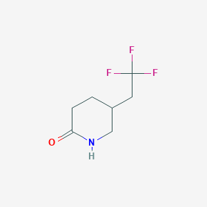 5-(2,2,2-Trifluoroethyl)piperidin-2-one