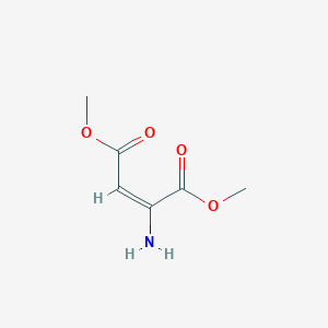 molecular formula C6H9NO4 B2728951 Dimethyl 2-aminomaleate CAS No. 7542-93-0
