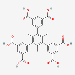 5'-(3,5-Dicarboxyphenyl)-2',4',6'-trimethyl-[1,1':3',1''-terphenyl]-3,3'',5,5''-tetracarboxylic acid