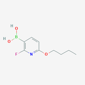molecular formula C9H13BFNO3 B2729042 6-Butoxy-2-fluoropyridine-3-boronic acid CAS No. 2096329-54-1