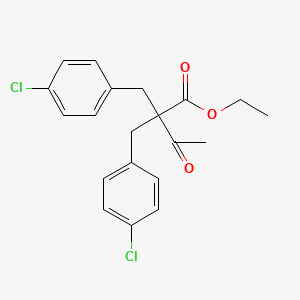 Ethyl 2,2-bis(4-chlorobenzyl)-3-oxobutanoate