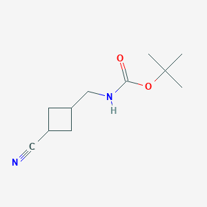 Tert-butyl N-[(3-cyanocyclobutyl)methyl]carbamate