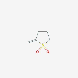 molecular formula C5H8O2S B2729337 2-Methylidene-1lambda6-thiolane-1,1-dione CAS No. 79496-71-2