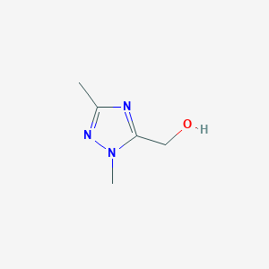 molecular formula C5H9N3O B2729629 (1,3-Dimethyl-1H-1,2,4-triazol-5-YL)methanol CAS No. 1784913-68-3