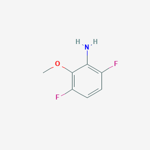 molecular formula C7H7F2NO B2729651 3,6-Difluoro-2-methoxyaniline CAS No. 1261677-79-5