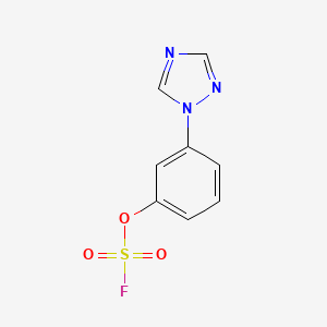 1-(3-Fluorosulfonyloxyphenyl)-1,2,4-triazole