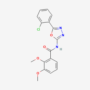 N-(5-(2-chlorophenyl)-1,3,4-oxadiazol-2-yl)-2,3-dimethoxybenzamide