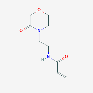 N-[2-(3-Oxomorpholin-4-yl)ethyl]prop-2-enamide